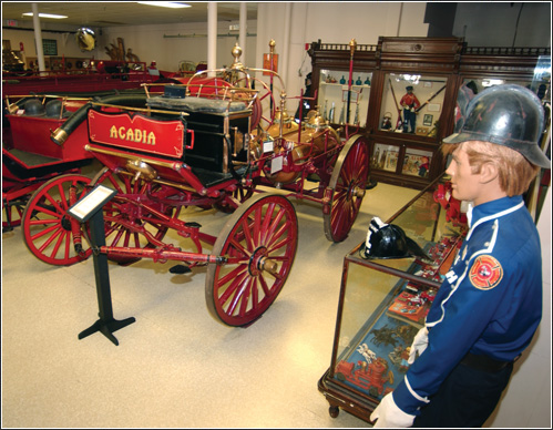 Inside the museum